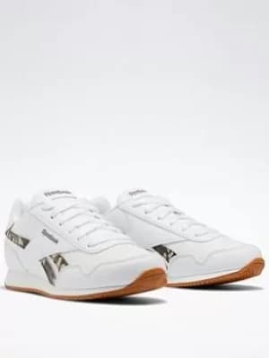 Reebok Royal Classic Jogger 3 Shoes, White/Green, Size 11 Younger