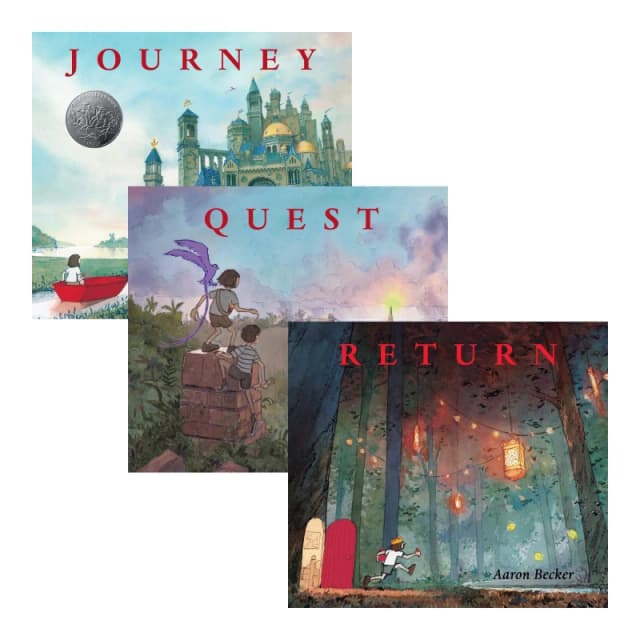 Aaron Becker's Wordless Trilogy 3 Books Collection Set ( Journey, Quest & Return ) Aaron Becker Books