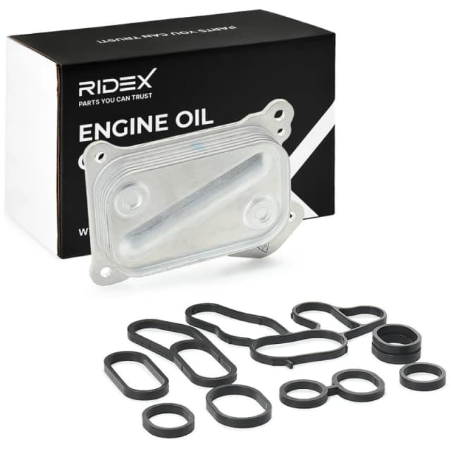 NISSENS 90700 Oil Cooler ** FIRST FIT ** with gaskets/seals, without filter Aluminium Oil Cooler,engine oil (469)