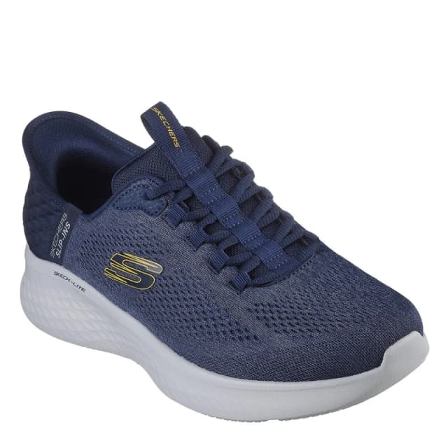 Skechers Slip-ins Skech-Lite Pro Trainers Navy/Yellow 7 UK