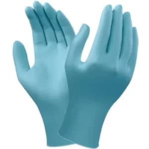 Tuffsafe Nitrile Disposable Gloves, Blue, Pack Qty 100, X-Large