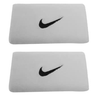 Nike Double Wrist Band - White