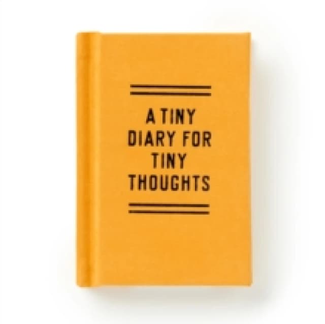 A Tiny Diary for Tiny Thoughts. Diary or journal. By Brass Monkey, Galison Books