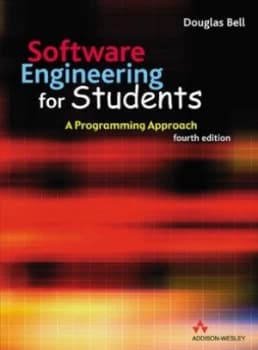 Software Engineering for Students by Douglas Bell Paperback