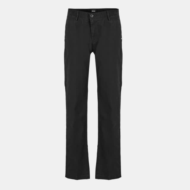 Boss Mens Straight Leg Trousers Black male 28W R