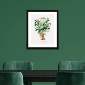 The Art Group Tiger Palm Framed Print Green