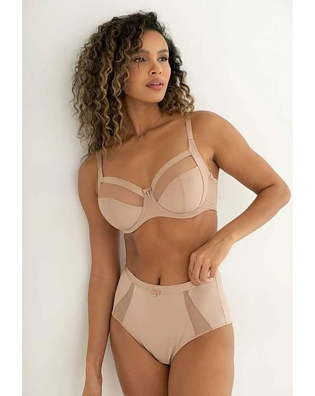 Pour Moi? Pour Moi Viva Luxe Full Cup Bra Toffee Toffee - Pour Moi? - Size: 34HH Toffee Female 34HH IY35415