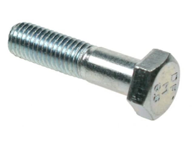 Generic Fasteners M10 X 50 Hexagonal Bolt High Tensile 8.8 Din 931 Bright Zinc Plated (Bzp) 50 Pack