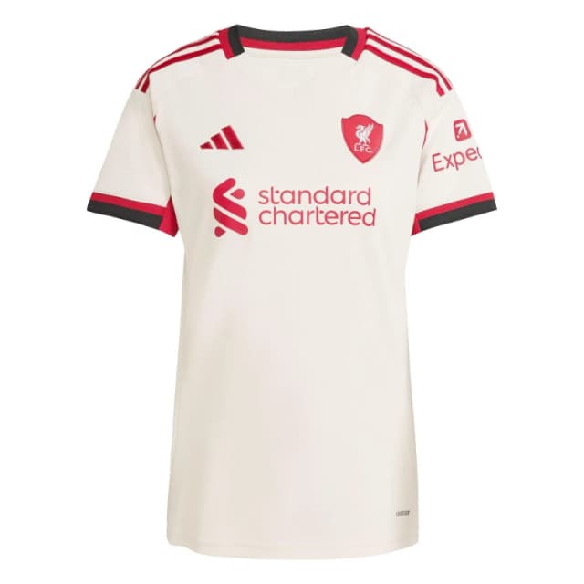 adidas Liverpool Away Shirt 2025 2026 Womens White female 14 (L)
