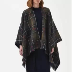 Barbour Womens Montieth Serape Cape - Classic