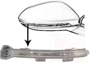 VAN WEZEL Turn Signal VW 5766916 5G0949102,5G0949102B Side Marker Lights,Side Indicator,Indicator