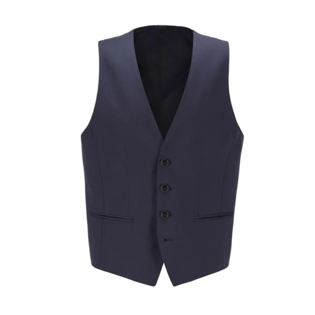 Boss Wilson Waistcoat Dark Blue male 38L