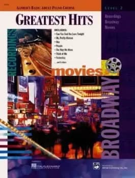 Alfred's Basic Adult Piano Course Greatest Hits 2 by Hal Leonard