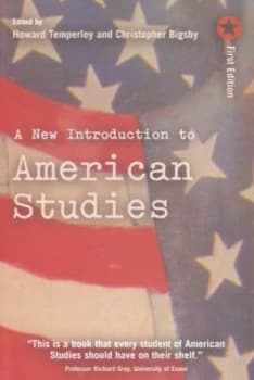 A New Introduction to American Studies by Howard Temperley Paperback