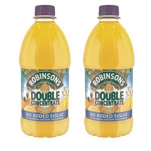 Robinsons DC NAS Orange 1.75Litre (Pack 2)