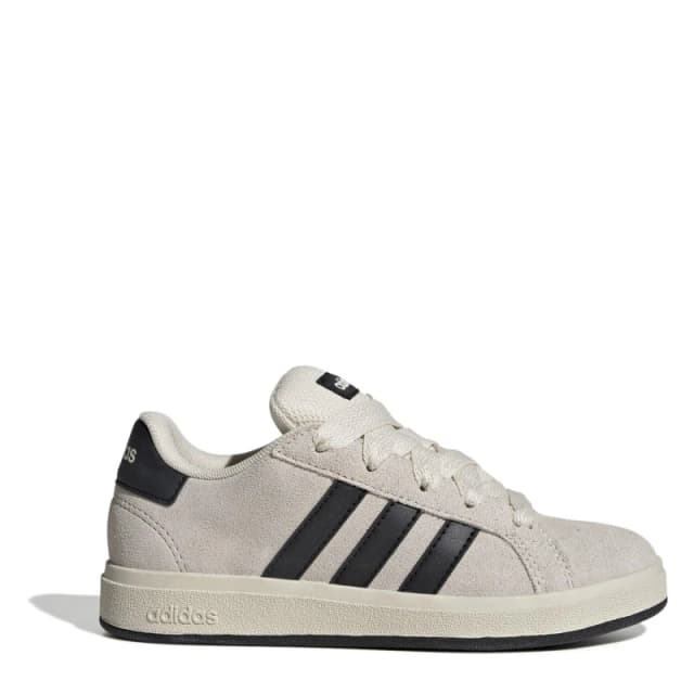 adidas Grand Court 00s Trainers Juniors WonWht/Black male 3 (35.5)
