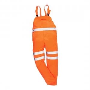 Portwest Class 2 Hi Vis RIS Bib and Brace Orange 3XL