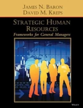 Strategic Human Resources by James N. Baron Hardback