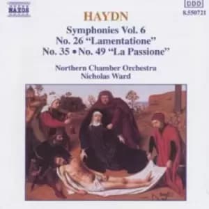 Symphonies Vol6 26 35 & 49 by Joseph Haydn CD Album