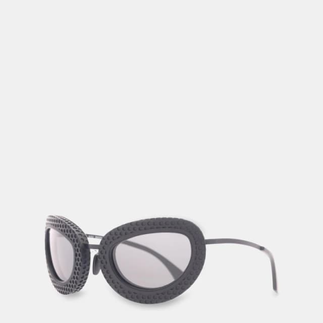 Off White Tokyo Sun Sunglasses Black Dark Grey unisex One Size