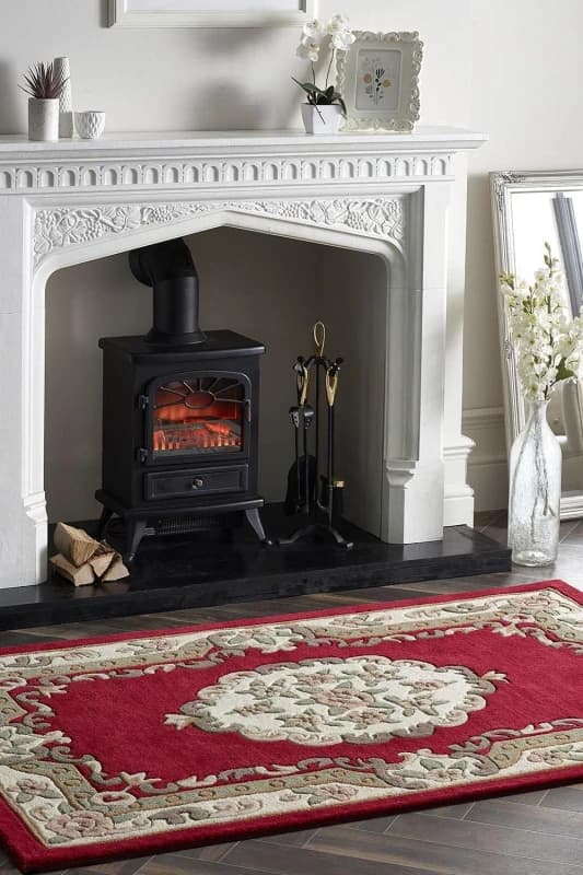 Origin 'Shensi' Rug in Wine Size: 67cm x 210cm Wine Unisex 67cm x 210 cm