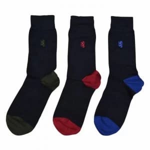 Pringle 3 Pack Socks - AW19 Navy