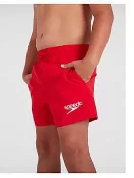 Speedo Boys Essential 13" Watershort - Red, Size XL