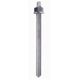 Rawl Threaded Resin Studs Zinc Plated M12 160mm Pack of 10