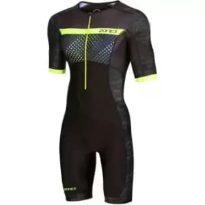 Zone3 Activate Plus Revolution Short Sleeve Tri Suit - Black