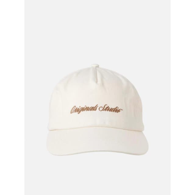 Jack and Jones Norrebro Baseball Cap Mens Antique White male Mens