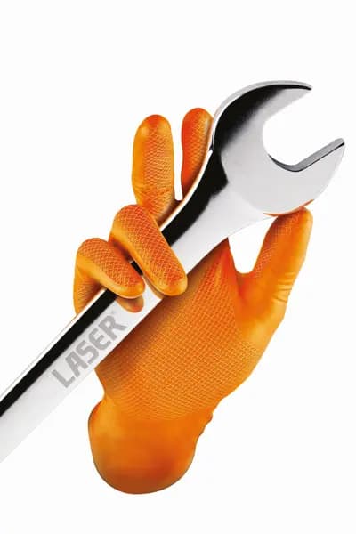 Grippaz Grippaz Nitrile Gloves Box of 50 (Medium) Traction Grip Ambidextrous 37300 Connect-37300