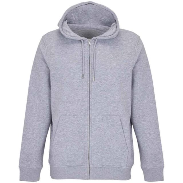 SOL'S Mens Calipso Marl Full Zip Hoodie in Grey Size: XS Grey Male XS