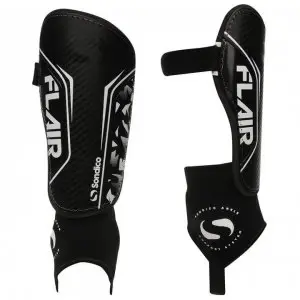 Sondico Flair Ankle Shinguards - Black/White