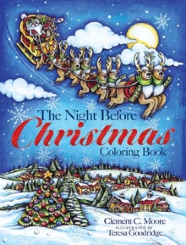 The Night Before Christmas Coloring Book Paperback / softback