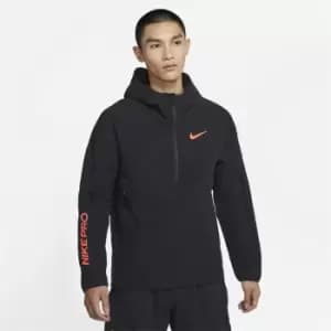 Nike NPC Half Zip Hoodie Mens - Black