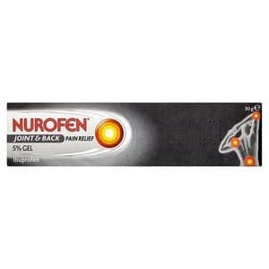 Nurofen Joint and Back Pain Relief 5 percent Ibuprofen Gel 30g