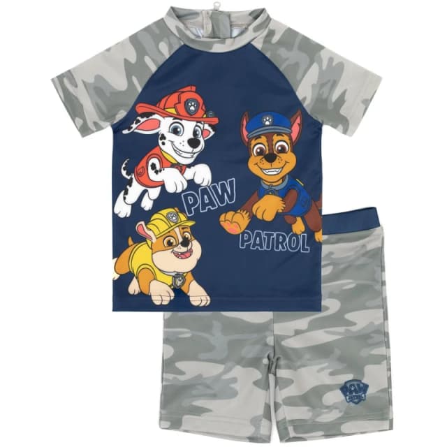 Paw Patrol 2 Piece Swim Set Grey