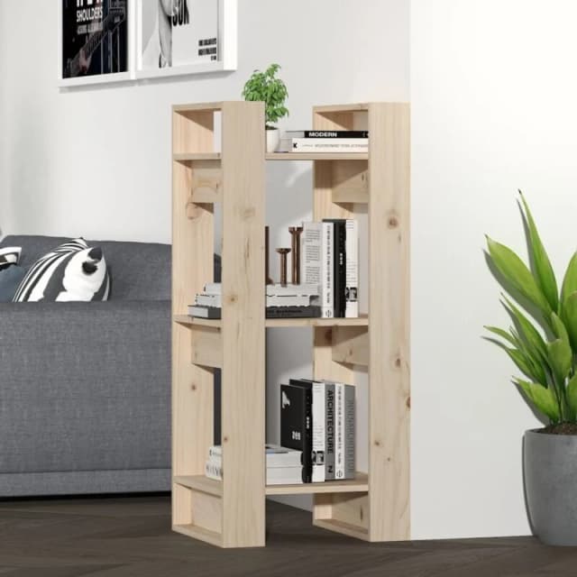 VIDAXL Vidaxl - Book Cabinet/Room Divider 41x35x91cm Solid Wood Pine 8720286904978