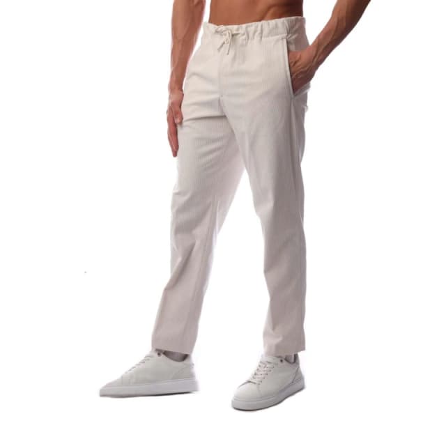 Boss Mens Perin Straight Leg Trouser Open White male 28W R