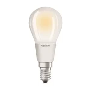 Osram 6W Parathom Frosted LED Golf Ball E14/SES Dimmable Very Warm White - 288249-438859
