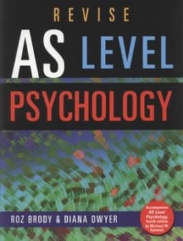 Revise As Level Psychology by Roz Brody Book