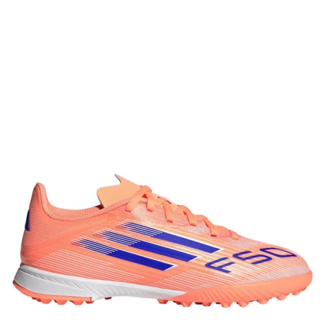 adidas F50 League Childrens Astro Turf Football Boots Astro Turf Football Boots C10 (28) Orange 08031612100