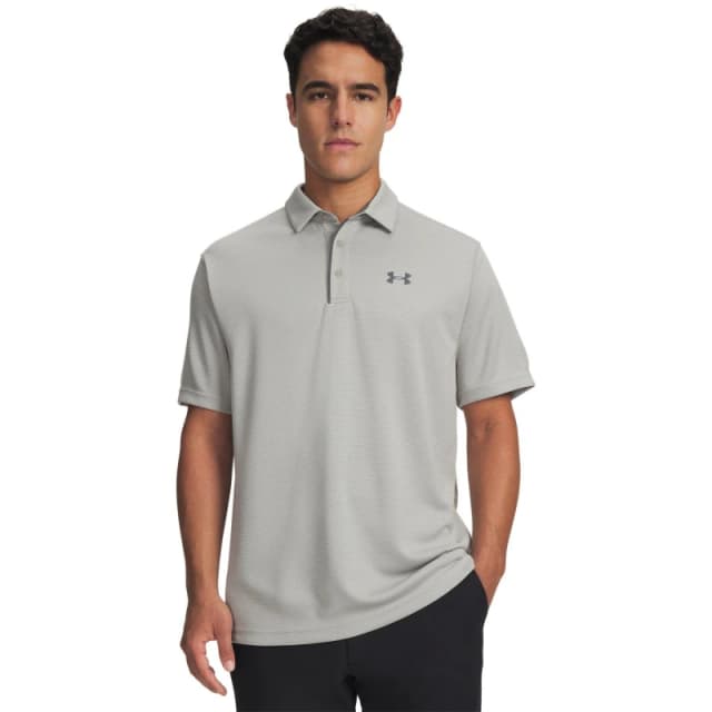 Under Armour Tech Polo Mens Titanium/Gray male S