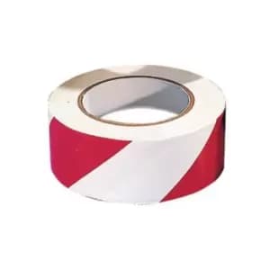 Slingsby Tape - Warning 6 Rolls of Red/White Width 50MM