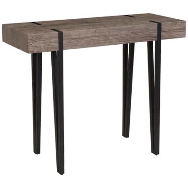 Beliani Industrial Console Table Adena Brown