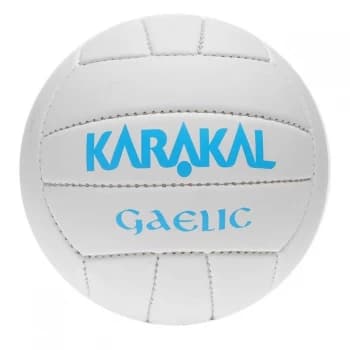 Karakal First Touch Gaelic Ball - White/Blue