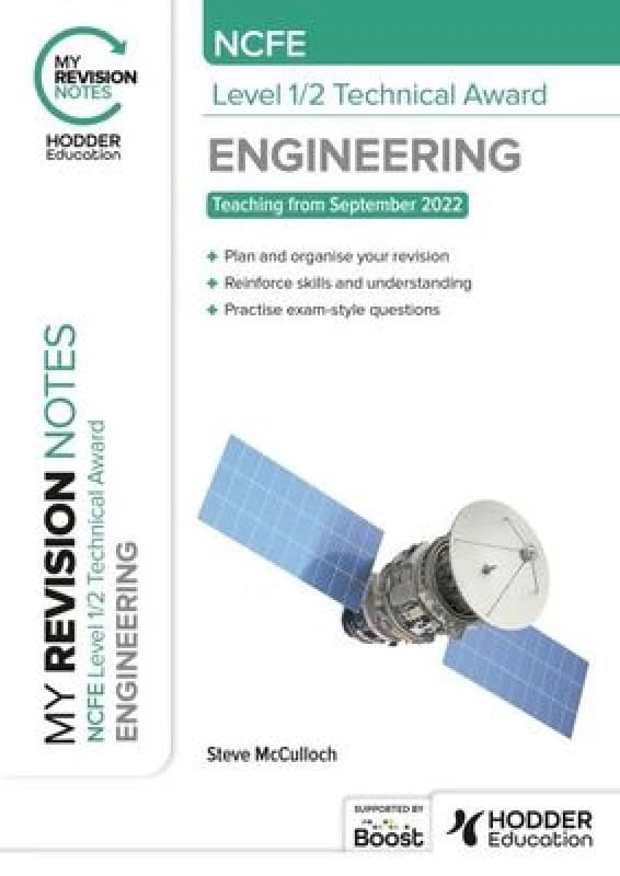 My Revision Notes: NCFE Level 1/2 Technical Award in Engineering Paperback / softback