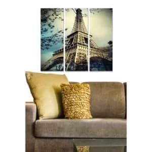 MDF77531041 Multicolor Decorative MDF Painting (3 Pieces)