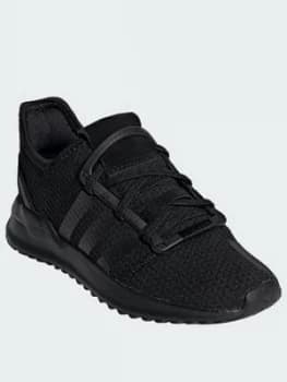 adidas Originals U_Path Run Childrens Trainers - Black, Size 1