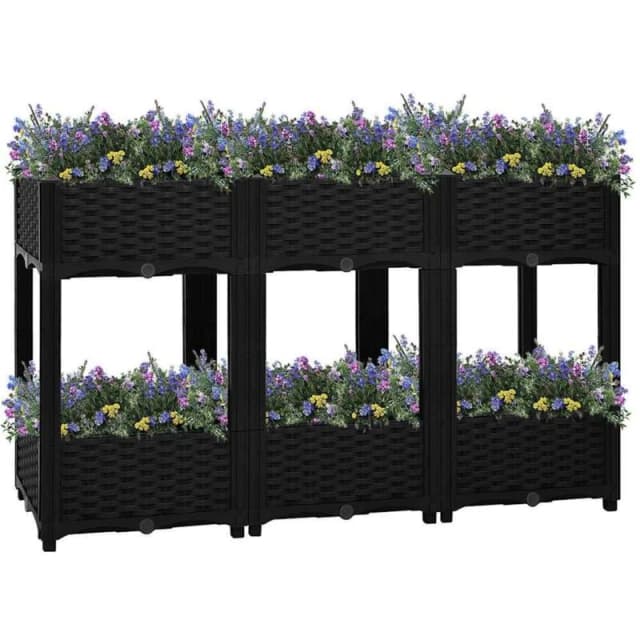 VIDAXL Raised Bed 120x40x71cm Polypropylene Vidaxl 8720286493298